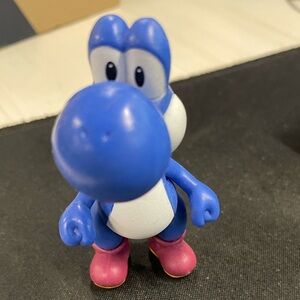 Blue and Pink Yoshi Figurine Super Mario Bros